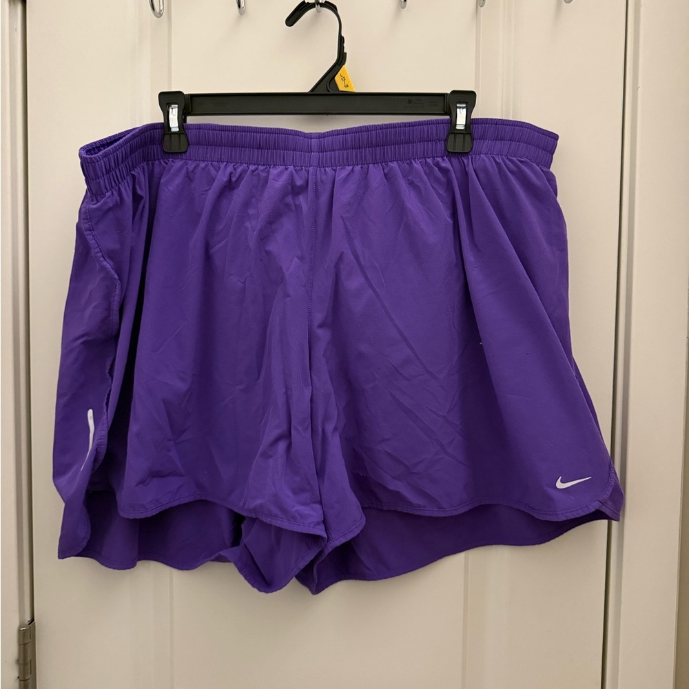 Nike Women's Purple Athletic Running Shorts
